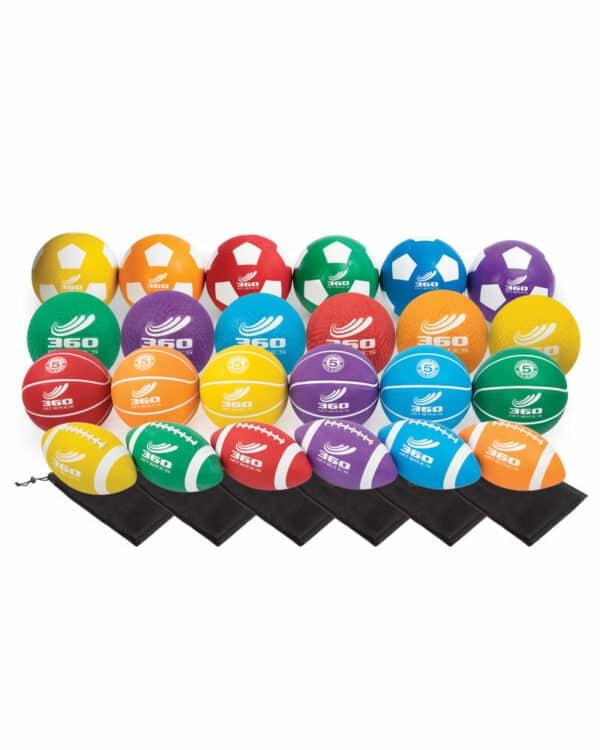 INTERMEDIATE RUBBER BALL KIT - Marcotte Sports Inc