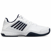 Load image into Gallery viewer, K-SWISS COURT EXPRESS (WHITE/BLACK/POPYRED) - Marcotte Sports Inc
