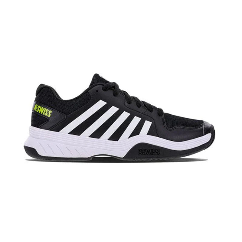 K-SWISS CHAUSSURES DE PICKLEBALL COURT EXPRESS POUR HOMMES (NOIR/BLANC/EVE PRMRS)