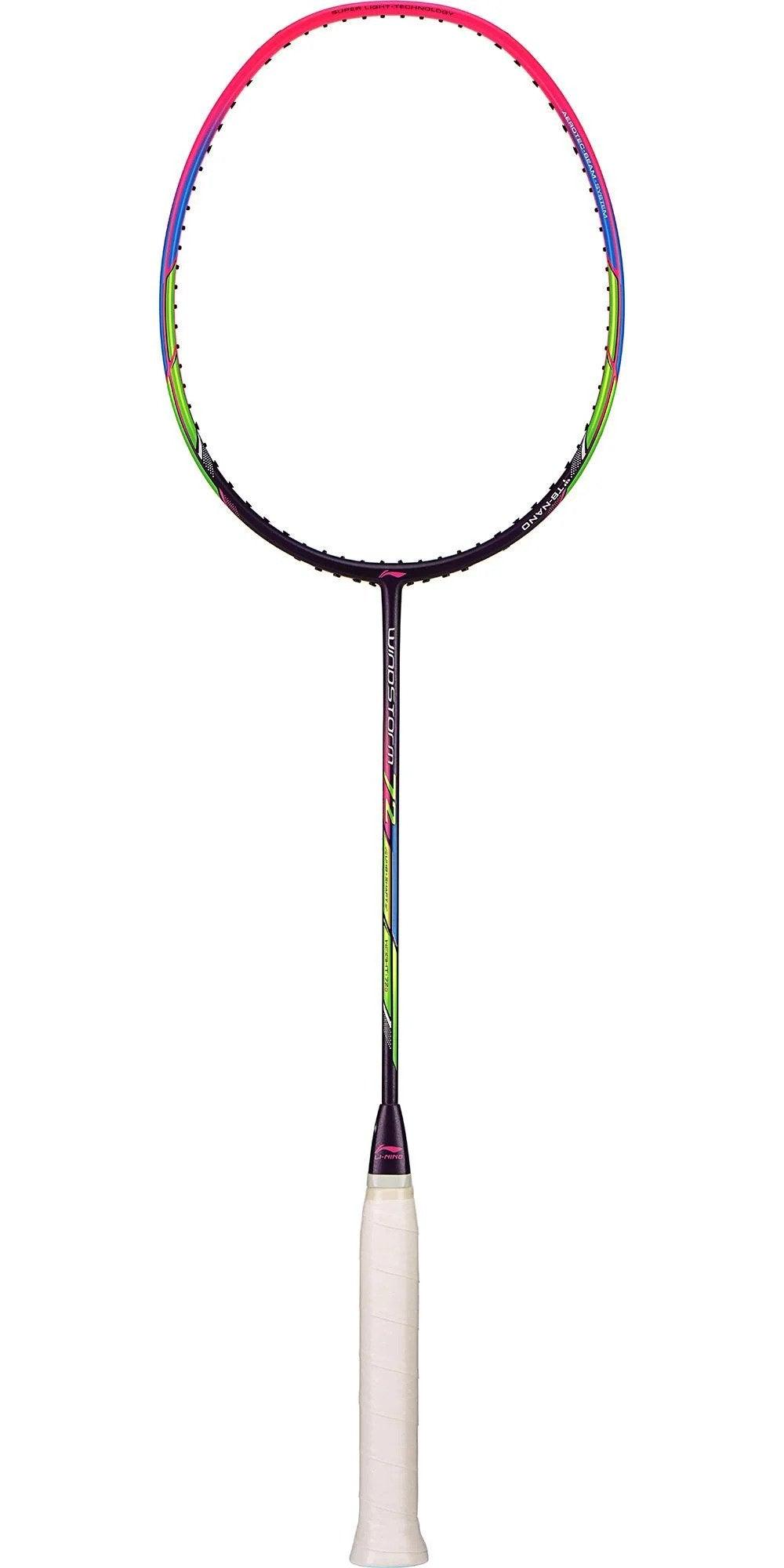 LI-NING BADMINTON RACKET - WINDSTORM 72 [PURPLE] [AYPM198-1] - Marcotte Sports Inc