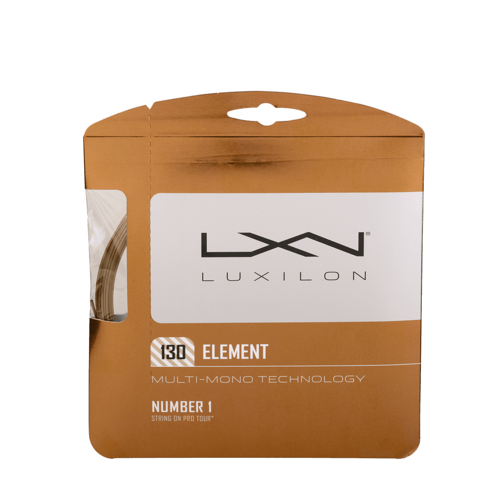 LUXILON ELEMENT 16 TENNIS STRING (BRONZE) - Marcotte Sports Inc
