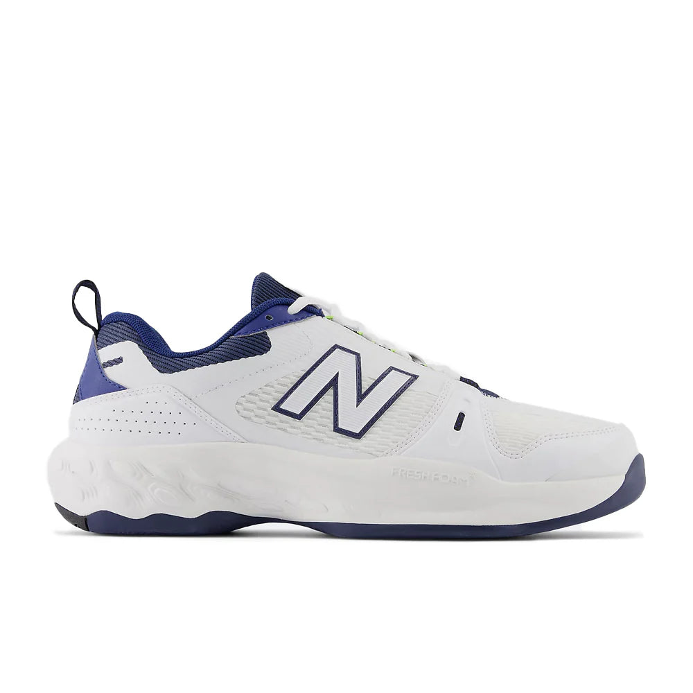 NEW BALANCE MC1007WT MEN'S FRESH FOAM X 1007 2E (WHITE/BLUE)