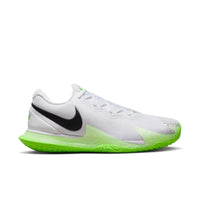Load image into Gallery viewer, NIKECOURT ZOOM VAPOR CAGE 4 RAFA (WHITE/BLACK-ACTION GREEN-LT LEMON TWIST ) - Marcotte Sports Inc
