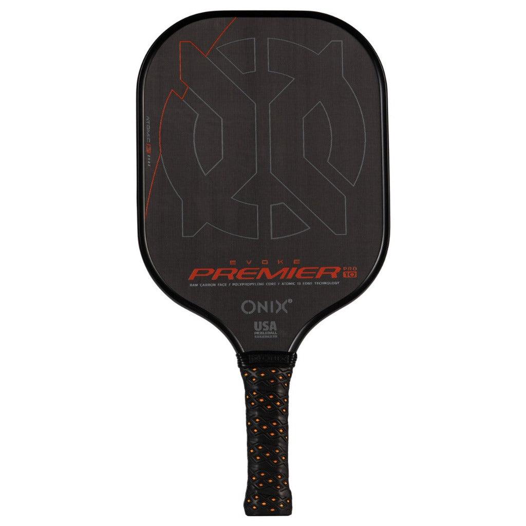 ONIX EVOKE PREMIER PRO RAW CARBON BLACK PADDLE - Marcotte Sports Inc