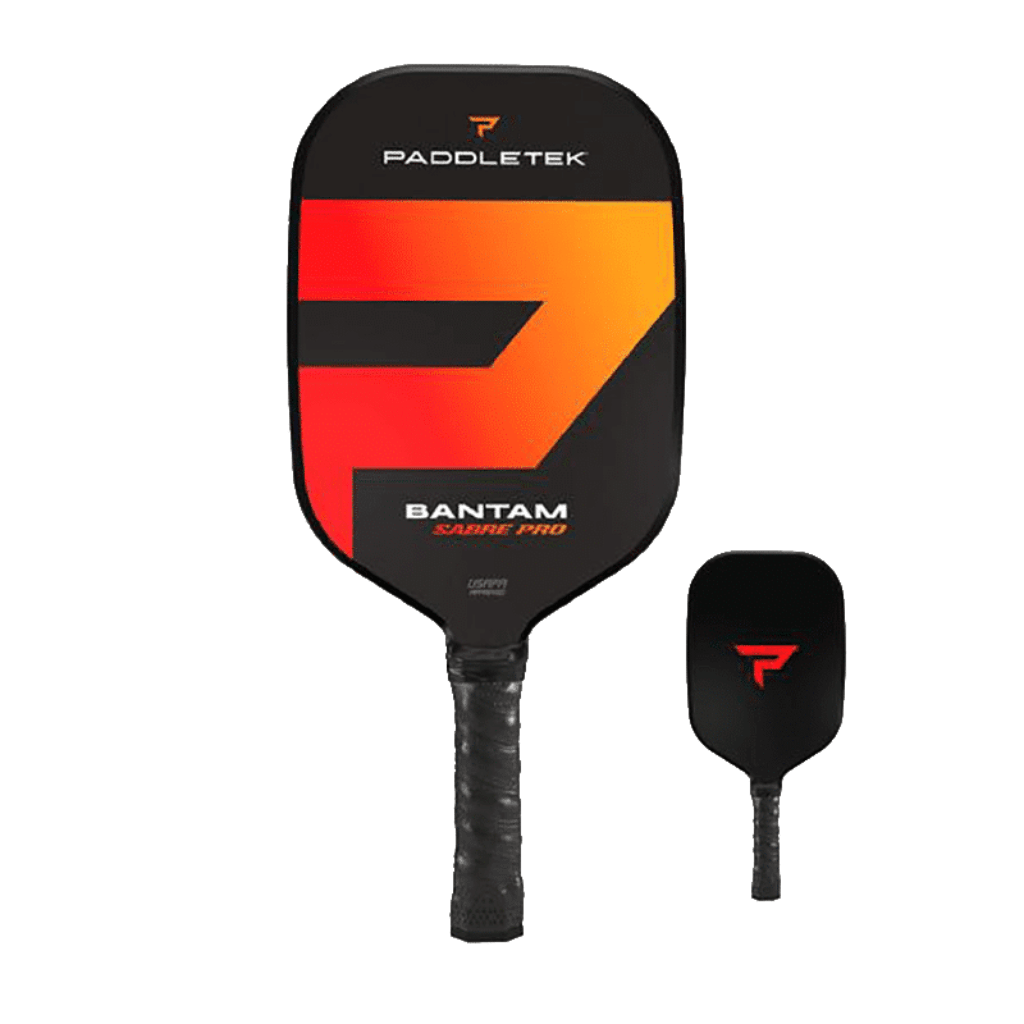 PADDLETEK BANTAM SABRE PRO (BLACK/ORANGE) - Marcotte Sports Inc