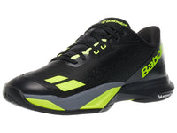 Load image into Gallery viewer, BABOLAT JET MACH 4 ALL COURT - MEN (BLACK/AERO
