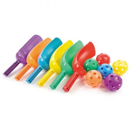 SCOOP SET OF 6 RAINBOW - Marcotte Sports Inc