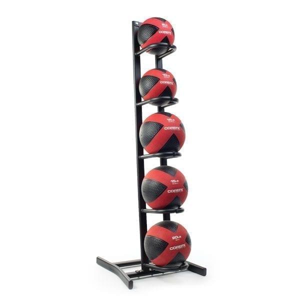 SINGLE SIDED MEDICINE BALL RACK - Marcotte Sports Inc