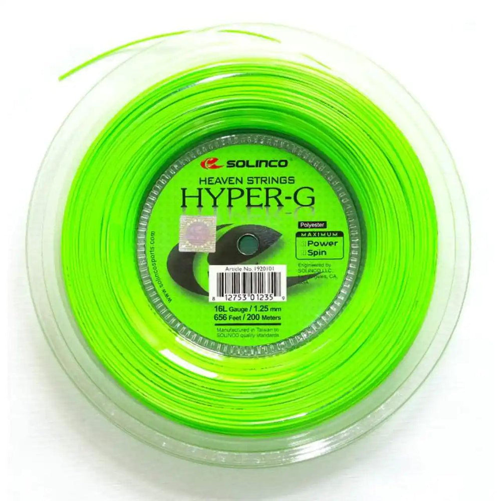 SOLINCO REEL HYPER-G GREEN (200M) - Marcotte Sports Inc
