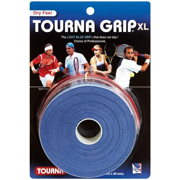 Tourna Unique overgrip Tourna Grip Original XL (3) Blue - Marcotte Sports Inc