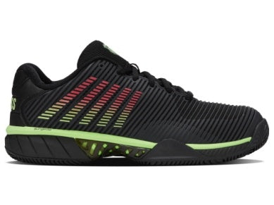 HYPERCOURT EXPRESS 2 CLAY BLACK/SOFT NEON GREEN/NEON LAVA