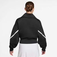 Load image into Gallery viewer, W NKCT DF ADVTG JKT FZ (BLACK/WHITE)
