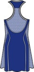 Load image into Gallery viewer, W NKCT SLAM DRESS USO (OLD ROYAL/WHITE)
