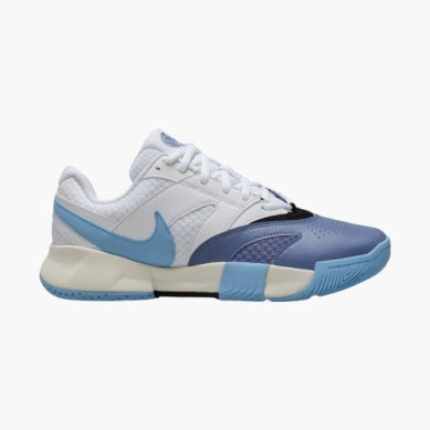 W HC NIKECOURT LITE 4 (WHITE/GHOST-WORLD INDIGO)