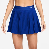 Load image into Gallery viewer, W NK DF VCTRY SKRT HR PLTED 15 (OLD ROYAL/WHITE)
