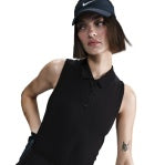 Load image into Gallery viewer, W NK DF VCTRY SL POLO (BLACK/WHITE)
