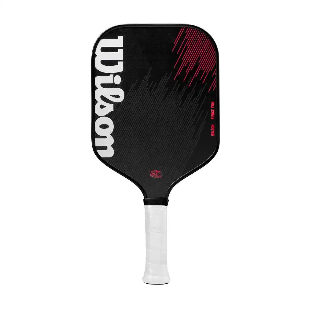 WILSON FIERCE PRO 13MM CARBON FIBER PICKLEBALL PADDLE - Marcotte Sports Inc