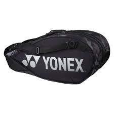 YONEX 6PK PRO RACQUET BAG (92226EX) BLACK - Marcotte Sports Inc